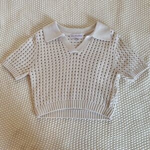 Cream Women Knit Sweater